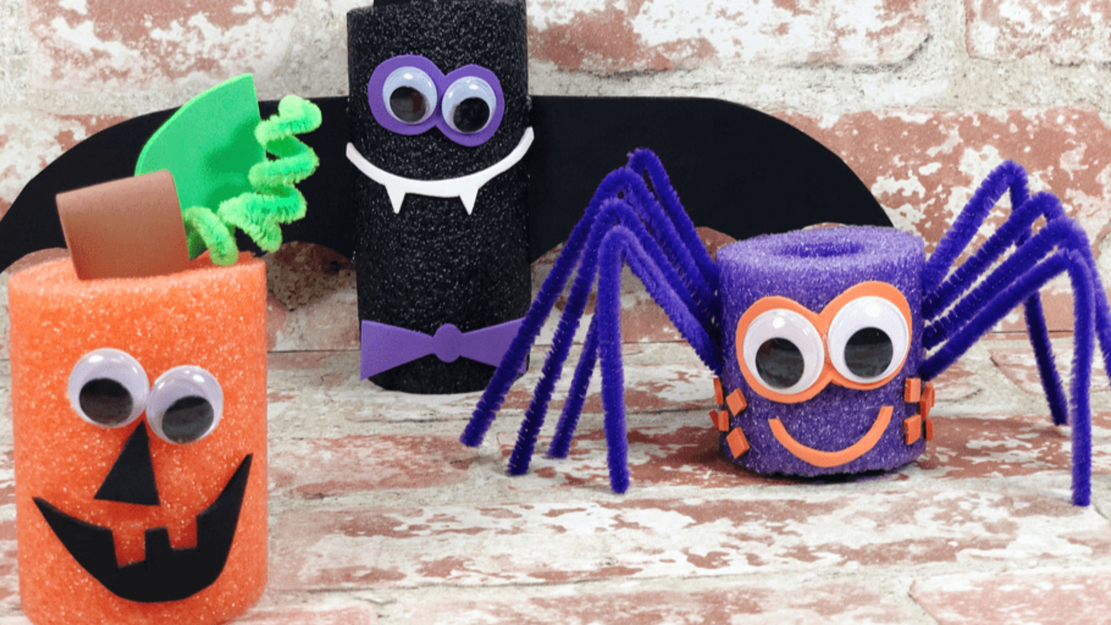 Halloween Pool Noodles