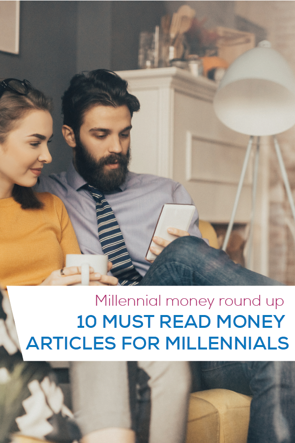 millennial money curated articles pinterest image